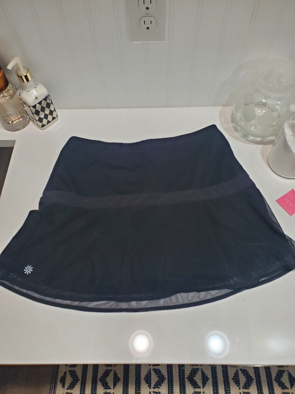 Athleta Laser Run Skort size Medium pls read